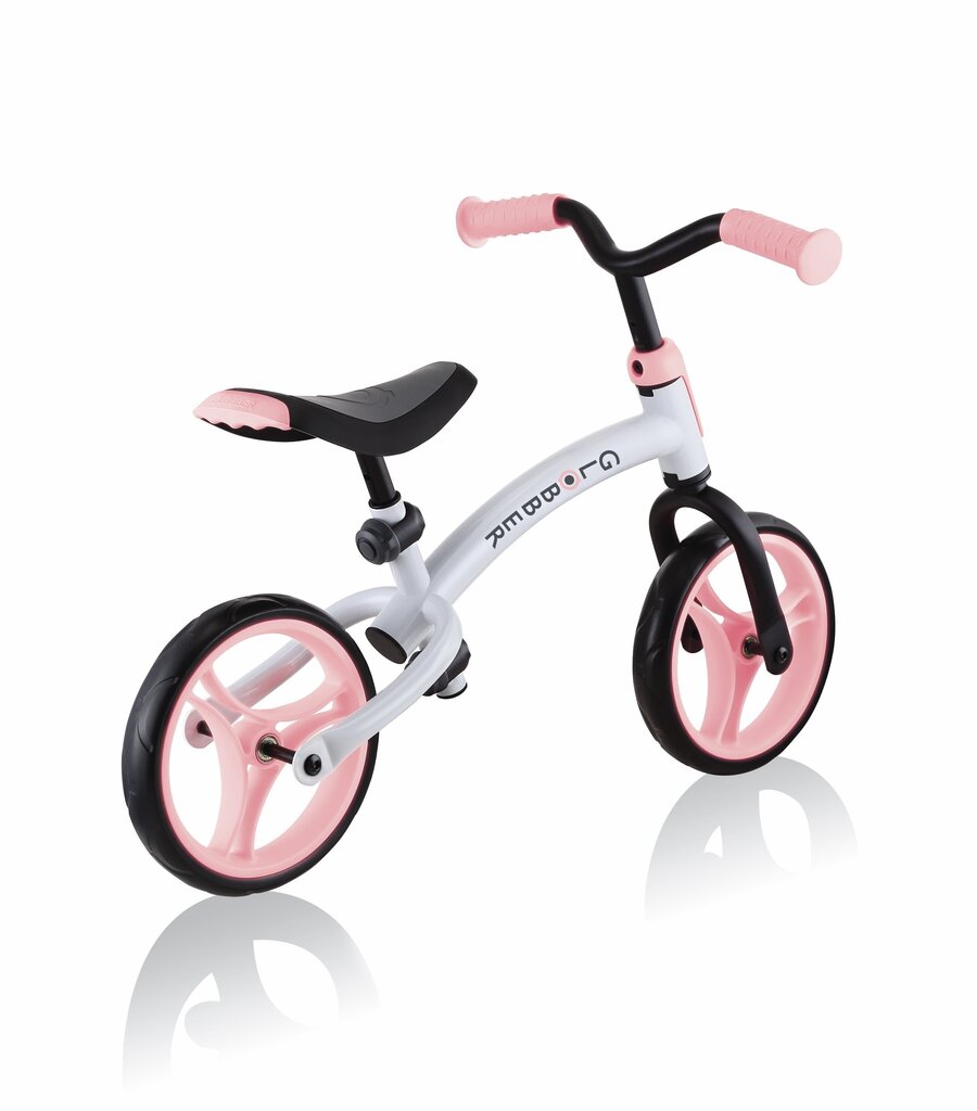 Tasakaaluratas Globber Go Bike Duo, pastellroosa, 614-210 цена и информация | Jooksurattad | kaup24.ee