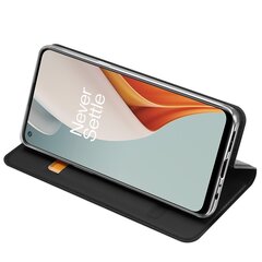 Dux Ducis Skin Pro Bookcase, telefonile OnePlus Nord N100, must hind ja info | Telefoni kaaned, ümbrised | kaup24.ee