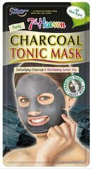 Puhastav näomask 7th Heaven Charcoal Tonic Mask Green Tea цена и информация | Маски для лица, патчи для глаз | kaup24.ee