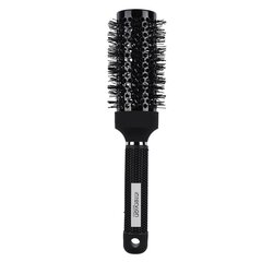 Juuksehari Black Label Ceramic Hair Brush Intervion, 45 mm hind ja info | Juukseharjad, kammid, juuksuri käärid | kaup24.ee