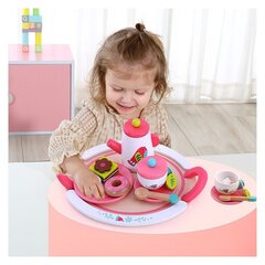 Tooky Toy „Pärastlõuna tee“ köögitarvete komplekt hind ja info | Tüdrukute mänguasjad | kaup24.ee