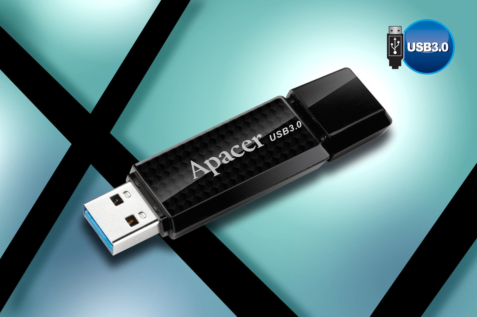 Mälupulk USB3.0 APACER - Flash Drive AH352 32GB USB 3.0, must цена и информация | Mälupulgad | kaup24.ee