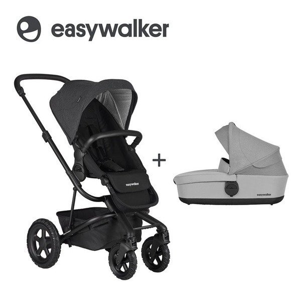 Easywalker Harvey 2 All Terrain vankrikomplekt - Night Black цена и информация | Vankrid, jalutuskärud | kaup24.ee