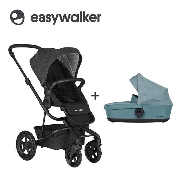 Easywalker Harvey 2 All Terrain vankrikomplekt - Night Black hind ja info | Vankrid, jalutuskärud | kaup24.ee