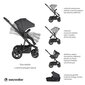 Easywalker Harvey 2 All Terrain vankrikomplekt - Night Black цена и информация | Vankrid, jalutuskärud | kaup24.ee