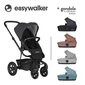 Easywalker Harvey 2 All Terrain vankrikomplekt - Night Black цена и информация | Vankrid, jalutuskärud | kaup24.ee