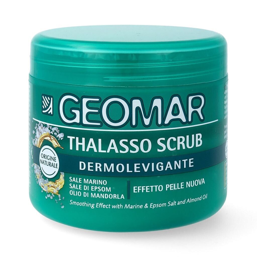 Kehakoorija Geomar Thalasso Dermolevigante, 600 g hind ja info | Kehakoorijad | kaup24.ee