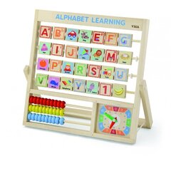 Учебная доска - Буквы - Счета - Часы цена и информация | Развивающие игрушки | kaup24.ee