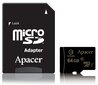 APACER 64GB microSDXC UHS-I Class10 цена и информация | Mobiiltelefonide mälukaardid | kaup24.ee