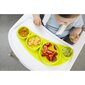 Libisemiskindel silikoonist nõu Tiny Tapas Koo-di, light grey hind ja info | Laste sööginõud | kaup24.ee