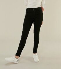 Naiste teksapüksid Hailys Push TD*02, must hind ja info | Naiste teksad | kaup24.ee