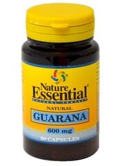 Guaraana, 600 mg, 50 kapslit. цена и информация | Добавки и препараты для похудения | kaup24.ee