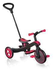 Многофункциональный трехколесный велосипед Globber Trike Explorer 4in1, красный, 632-102 kaina ir informacija | Трехколесные велосипеды | kaup24.ee