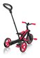 Multifunktsionaalne kolmerattaline jalgratas Globber Trike Explorer 4in1, punane, 632-102 цена и информация | Kolmerattalised jalgrattad | kaup24.ee