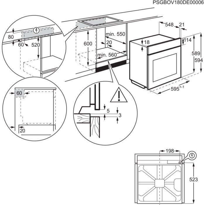 Electrolux EOB9S31WX hind ja info | Ahjud | kaup24.ee