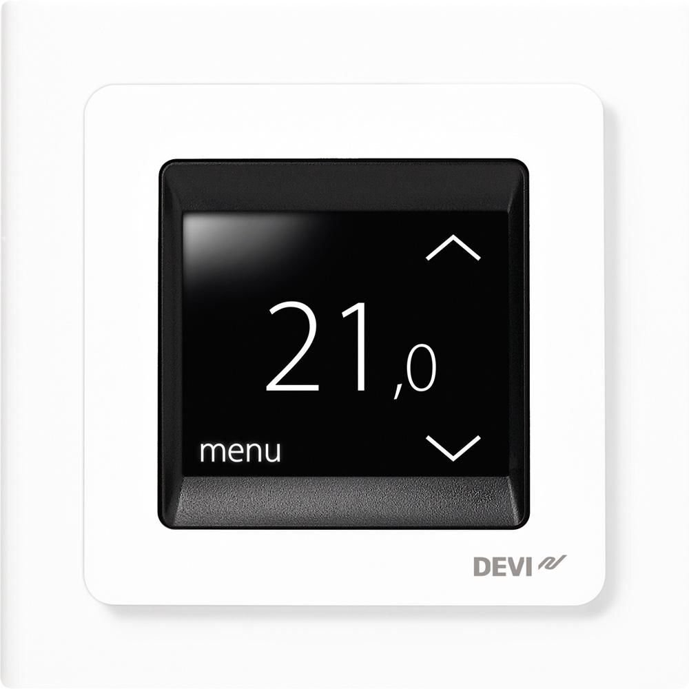 Elektrooniline programmeeritav termostaat Devi DEVIreg Touch hind ja info | Põrandaküte | kaup24.ee