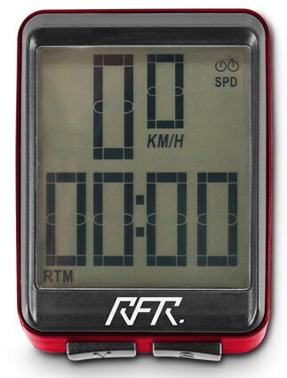 Jalgratta arvuti RFR CMPT juhtmevaba, punane hind ja info | Rattakompuutrid, spidomeetrid | kaup24.ee