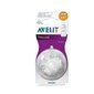 Lutipudeli lutt Philips Avent "Natural" N2, 6+ kuud, 2 tk, SCF044/27 hind ja info | Lutipudelid ja aksessuaarid | kaup24.ee