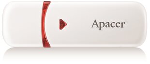 Mälupulk Apacer USB2.0 Flash Drive AH333 32GB, valge hind ja info | Apacer Andmekandjad | kaup24.ee