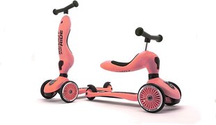 Самокат - трехколесный велосипед Scoot & Ride 2in1, розовый цена и информация | Самокаты | kaup24.ee