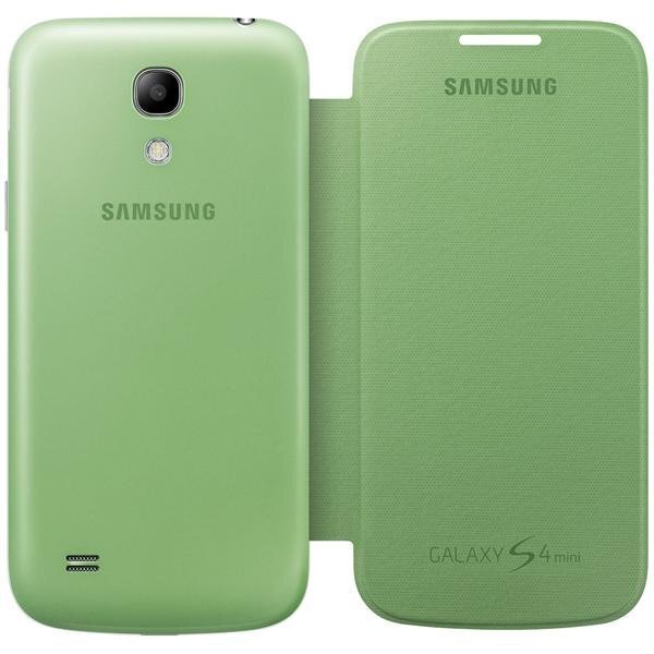 Kaaned Flip Cover Samsung Galaxy S4 mini, roheline hind ja info | Telefoni kaaned, ümbrised | kaup24.ee