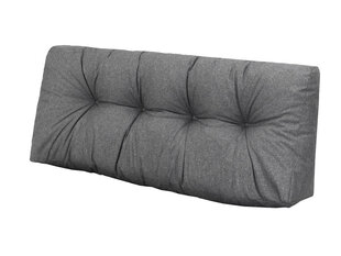 Опорная подушка для поддона Hobbygarden Leo 120x40см, темно-серая цена и информация | Подушки, наволочки, чехлы | kaup24.ee