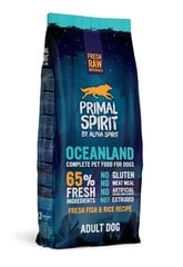 Märgtoit täiskasvanud koertele Primal Spirit Oceanland, 12 kg цена и информация | Сухой корм для собак | kaup24.ee