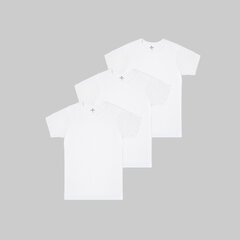 Мужские футболки Ceylan белые 3 пары цена и информация | Нательные майки для мужчин | kaup24.ee
