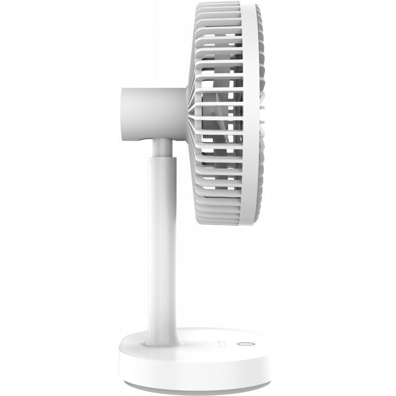 Platinet ventilaator akuga 3000mAh, valge/hall (45242) цена и информация | Ventilaatorid | kaup24.ee
