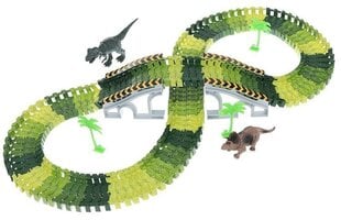 Dinosauruste rada koos kirjutusmasinaga 153 detaili цена и информация | Игрушки для мальчиков | kaup24.ee