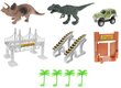 Dinosauruste rada koos kirjutusmasinaga 153 detaili hind ja info | Poiste mänguasjad | kaup24.ee