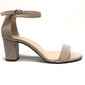 Seemisnahast kõrge kontsaga sandaalid Bella b hind ja info | Naiste sandaalid | kaup24.ee