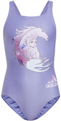 Купальник Adidas Yg Frozen SuitPurple цена и информация | Купальники для девочек | kaup24.ee