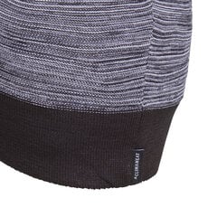 Kootud müts Adidas Tx Logo Beanie1, hall цена и информация | Мужские шарфы, шапки, перчатки | kaup24.ee