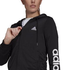 Naiste spordikomplekt Adidas W Lin Ft Ts, must hind ja info | Naiste spordiriided | kaup24.ee