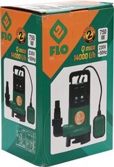 Elektripump määrdunud veele 750W, Flo (79773) цена и информация | Насосы для грязной воды | kaup24.ee