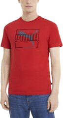 Футболка Puma Flock Tee High Risk Red цена и информация | Meeste T-särgid | kaup24.ee