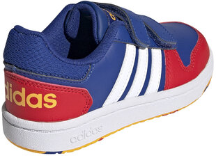 Laste jalatsid Adidas Hoops 2.0 Cmf C, sinine ja punane цена и информация | Детская спортивная обувь | kaup24.ee