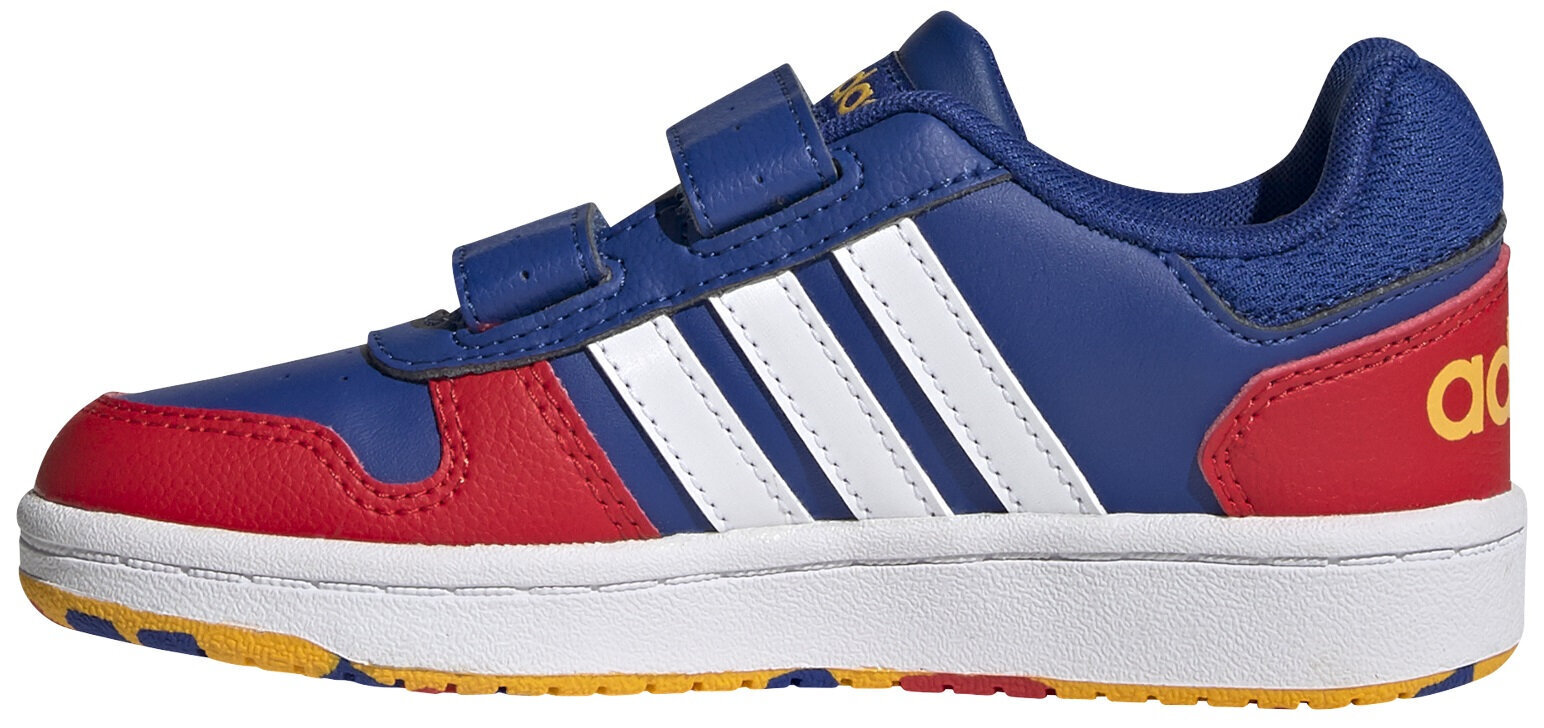 Laste jalatsid Adidas Hoops 2.0 Cmf C, sinine ja punane цена и информация | Laste spordijalatsid | kaup24.ee