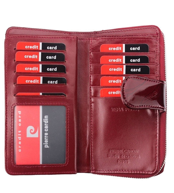 Rahakott Pierre Cardin, punane hind ja info | Naiste rahakotid | kaup24.ee