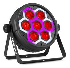 Beamz BT420 kerge par 7x 10W + SMD kombiefekt hind ja info | Peokaunistused | kaup24.ee