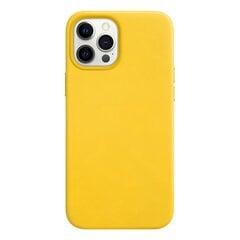 Fusion eco leather чехол для Apple iPhone 12 / 12 Pro, желтый цена и информация | Чехлы для телефонов | kaup24.ee