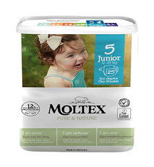 Подгузники Moltex Pure & Nature 5 Junior 11-25кг 25шт цена и информация | Moltex Товары для детей и младенцев | kaup24.ee