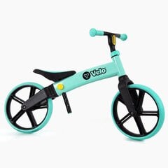 Балансировочный велосипед Yvolution Velo, зеленый цена и информация | Детский трехколесный велосипед - коляска с удобной ручкой управления для родителей Riff F95941 2в1, фиолетовый | kaup24.ee