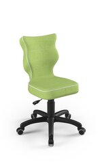 Детское кресло Entelo Petit Black VS05, зеленое цена и информация | Офисные кресла | kaup24.ee