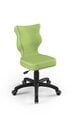 Детское кресло Entelo Petit Black VS05, зеленое