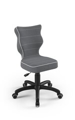 Детское кресло Entelo Petit Black JS33, темно-серое цена и информация | Офисные кресла | kaup24.ee