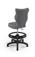 Детское кресло Entelo Petit Black JS33 с опорой для ног, темно-серое цена и информация | Офисные кресла | kaup24.ee