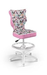 Эргономичное детское кресло Entelo Petit White ST31, розовое цена и информация | Офисные кресла | kaup24.ee