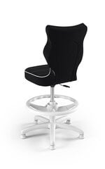 Ergonoomiline lastetool Entelo Petit White JS01 jalatoega, must hind ja info | Kontoritoolid | kaup24.ee